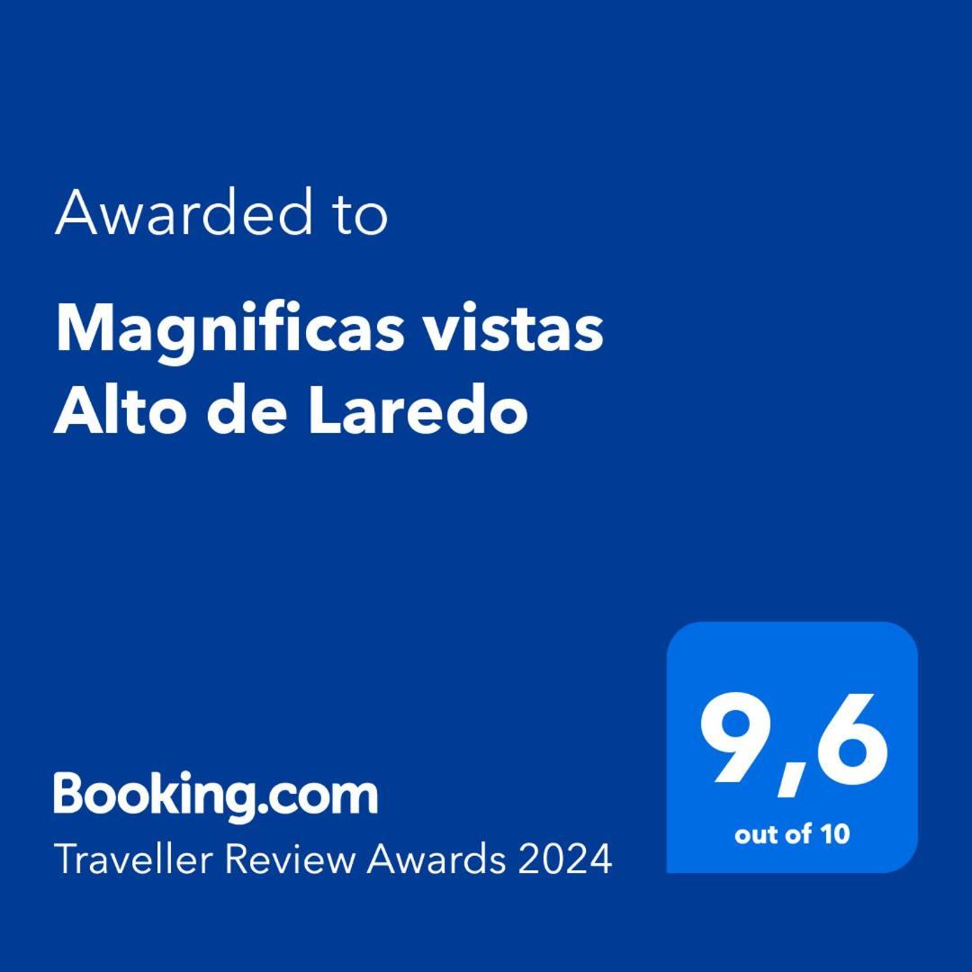Magnificas Vistas Alto De Laredo Villa Eksteriør bilde